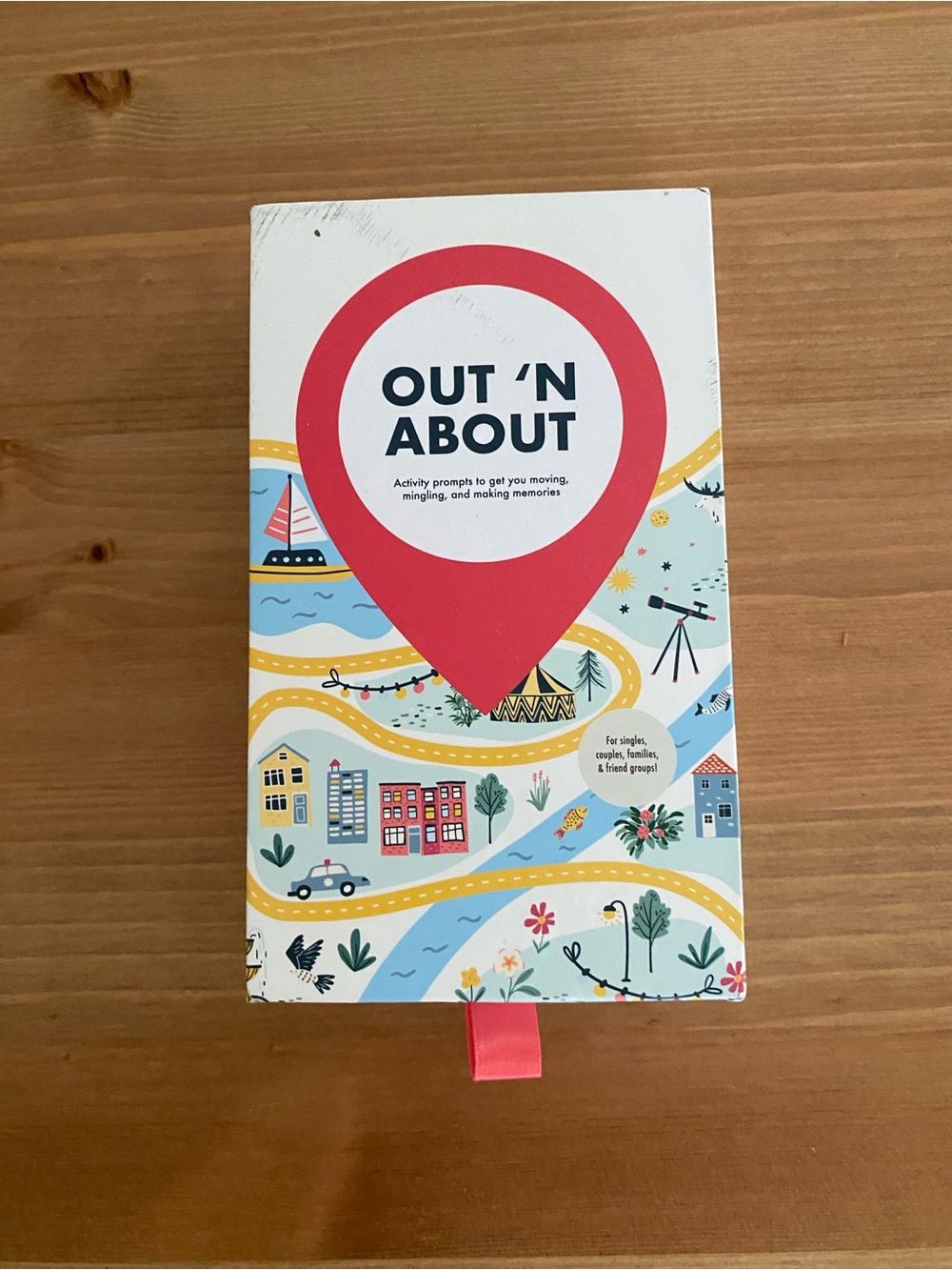 Out N’ About Activity Cards Open Box Great Gift Fun For Family/Friends